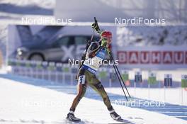11.12.2016, Pokljuka, Slovenia (SLO): Benedikt Doll (GER) -  IBU world cup biathlon, relay men, Pokljuka (SLO). www.nordicfocus.com. © Manzoni/NordicFocus. Every downloaded picture is fee-liable.