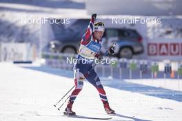 11.12.2016, Pokljuka, Slovenia (SLO): Erlend Bjoentegaard (NOR) -  IBU world cup biathlon, relay men, Pokljuka (SLO). www.nordicfocus.com. © Manzoni/NordicFocus. Every downloaded picture is fee-liable.