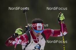 11.12.2016, Pokljuka, Slovenia (SLO): Rosanna Crawford (CAN) -  IBU world cup biathlon, relay women, Pokljuka (SLO). www.nordicfocus.com. © Manzoni/NordicFocus. Every downloaded picture is fee-liable.
