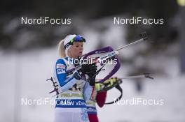 11.12.2016, Pokljuka, Slovenia (SLO): Mari Laukkanen (FIN) -  IBU world cup biathlon, relay women, Pokljuka (SLO). www.nordicfocus.com. © Manzoni/NordicFocus. Every downloaded picture is fee-liable.