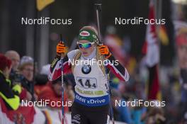 11.12.2016, Pokljuka, Slovenia (SLO): Lisa Theresa Hauser (AUT) -  IBU world cup biathlon, relay women, Pokljuka (SLO). www.nordicfocus.com. © Manzoni/NordicFocus. Every downloaded picture is fee-liable.