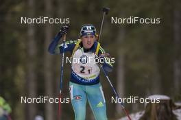11.12.2016, Pokljuka, Slovenia (SLO): Iryna Varvynets (UKR) -  IBU world cup biathlon, relay women, Pokljuka (SLO). www.nordicfocus.com. © Manzoni/NordicFocus. Every downloaded picture is fee-liable.