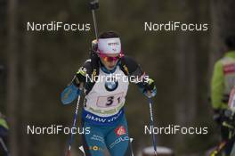 11.12.2016, Pokljuka, Slovenia (SLO): Anais Chevalier (FRA) -  IBU world cup biathlon, relay women, Pokljuka (SLO). www.nordicfocus.com. © Manzoni/NordicFocus. Every downloaded picture is fee-liable.