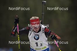 11.12.2016, Pokljuka, Slovenia (SLO): Franziska Hildebrand (GER) -  IBU world cup biathlon, relay women, Pokljuka (SLO). www.nordicfocus.com. © Manzoni/NordicFocus. Every downloaded picture is fee-liable.