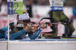 11.12.2016, Pokljuka, Slovenia (SLO): Celia Aymonier (FRA) -  IBU world cup biathlon, relay women, Pokljuka (SLO). www.nordicfocus.com. © Manzoni/NordicFocus. Every downloaded picture is fee-liable.