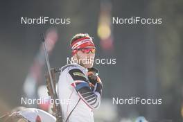 09.12.2016, Pokljuka, Slovenia (SLO): Simon Eder (AUT) -  IBU world cup biathlon, sprint men, Pokljuka (SLO). www.nordicfocus.com. © Manzoni/NordicFocus. Every downloaded picture is fee-liable.