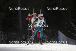 09.12.2016, Pokljuka, Slovenia (SLO): Jean Guillaume Beatrix (FRA) -  IBU world cup biathlon, sprint men, Pokljuka (SLO). www.nordicfocus.com. © Manzoni/NordicFocus. Every downloaded picture is fee-liable.