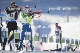 09.12.2016, Pokljuka, Slovenia (SLO): Serafin Wiestner (SUI) -  IBU world cup biathlon, sprint men, Pokljuka (SLO). www.nordicfocus.com. © Manzoni/NordicFocus. Every downloaded picture is fee-liable.
