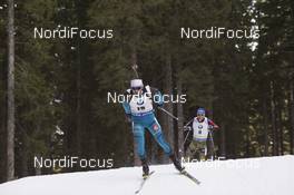 09.12.2016, Pokljuka, Slovenia (SLO): Simon Fourcade (FRA) -  IBU world cup biathlon, sprint men, Pokljuka (SLO). www.nordicfocus.com. © Manzoni/NordicFocus. Every downloaded picture is fee-liable.