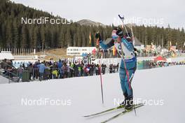 09.12.2016, Pokljuka, Slovenia (SLO): Fabien Claude (FRA) -  IBU world cup biathlon, sprint men, Pokljuka (SLO). www.nordicfocus.com. © Manzoni/NordicFocus. Every downloaded picture is fee-liable.