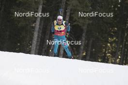 09.12.2016, Pokljuka, Slovenia (SLO): Martin Fourcade (FRA) -  IBU world cup biathlon, sprint men, Pokljuka (SLO). www.nordicfocus.com. © Manzoni/NordicFocus. Every downloaded picture is fee-liable.