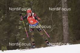 09.12.2016, Pokljuka, Slovenia (SLO): Franziska Hildebrand (GER) -  IBU world cup biathlon, sprint women, Pokljuka (SLO). www.nordicfocus.com. © Manzoni/NordicFocus. Every downloaded picture is fee-liable.