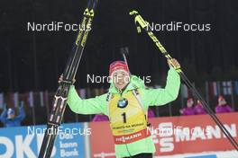18.12.2016, Nove Mesto, Czech Republic (CZE): Laura Dahlmeier (GER) - IBU world cup biathlon, mass women, Nove Mesto (CZE). www.nordicfocus.com. © Manzoni/NordicFocus. Every downloaded picture is fee-liable.