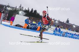 18.12.2016, Nove Mesto, Czech Republic (CZE): Franziska Preuss (GER) - IBU world cup biathlon, mass women, Nove Mesto (CZE). www.nordicfocus.com. © Manzoni/NordicFocus. Every downloaded picture is fee-liable.