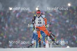 17.12.2016, Nove Mesto, Czech Republic (CZE): Tomas Hasilla (SVK) - IBU world cup biathlon, pursuit men, Nove Mesto (CZE). www.nordicfocus.com. © Manzoni/NordicFocus. Every downloaded picture is fee-liable.