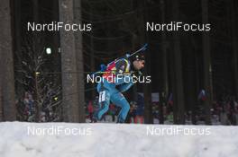 17.12.2016, Nove Mesto, Czech Republic (CZE): Martin Fourcade (FRA) - IBU world cup biathlon, pursuit men, Nove Mesto (CZE). www.nordicfocus.com. © Manzoni/NordicFocus. Every downloaded picture is fee-liable.
