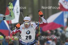 17.12.2016, Nove Mesto, Czech Republic (CZE): David Komatz (AUT) - IBU world cup biathlon, pursuit men, Nove Mesto (CZE). www.nordicfocus.com. © Manzoni/NordicFocus. Every downloaded picture is fee-liable.
