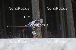 17.12.2016, Nove Mesto, Czech Republic (CZE): Erik Lesser (GER) - IBU world cup biathlon, pursuit men, Nove Mesto (CZE). www.nordicfocus.com. © Manzoni/NordicFocus. Every downloaded picture is fee-liable.