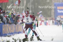 17.12.2016, Nove Mesto, Czech Republic (CZE): Scott Gow (CAN) - IBU world cup biathlon, pursuit men, Nove Mesto (CZE). www.nordicfocus.com. © Manzoni/NordicFocus. Every downloaded picture is fee-liable.