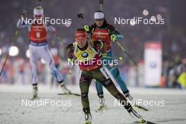 17.12.2016, Nove Mesto, Czech Republic (CZE): Laura Dahlmeier (GER) - IBU world cup biathlon, pursuit women, Nove Mesto (CZE). www.nordicfocus.com. © Manzoni/NordicFocus. Every downloaded picture is fee-liable.