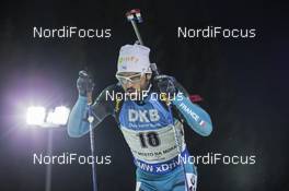 15.12.2016, Nove Mesto, Czech Republic (CZE): Simon Fourcade (FRA) - IBU world cup biathlon, sprint men, Nove Mesto (CZE). www.nordicfocus.com. © Manzoni/NordicFocus. Every downloaded picture is fee-liable.