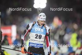 15.12.2016, Nove Mesto, Czech Republic (CZE): Julian Eberhard (AUT) - IBU world cup biathlon, sprint men, Nove Mesto (CZE). www.nordicfocus.com. © Manzoni/NordicFocus. Every downloaded picture is fee-liable.