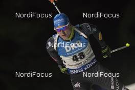 15.12.2016, Nove Mesto, Czech Republic (CZE): Lukas Hofer (ITA) - IBU world cup biathlon, sprint men, Nove Mesto (CZE). www.nordicfocus.com. © Manzoni/NordicFocus. Every downloaded picture is fee-liable.