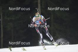 16.12.2016, Nove Mesto, Czech Republic (CZE): Lisa Theresa Hauser (AUT) - IBU world cup biathlon, sprint women, Nove Mesto (CZE). www.nordicfocus.com. © Manzoni/NordicFocus. Every downloaded picture is fee-liable.
