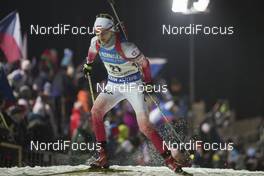 16.12.2016, Nove Mesto, Czech Republic (CZE): Monika Hojnisz (POL) - IBU world cup biathlon, sprint women, Nove Mesto (CZE). www.nordicfocus.com. © Manzoni/NordicFocus. Every downloaded picture is fee-liable.