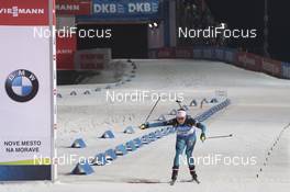 16.12.2016, Nove Mesto, Czech Republic (CZE): Anais Chevalier (FRA) - IBU world cup biathlon, sprint women, Nove Mesto (CZE). www.nordicfocus.com. © Manzoni/NordicFocus. Every downloaded picture is fee-liable.
