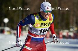 01.01.2016, Lenzerheide, Switzerland (SUI): Emil Iversen (NOR) - FIS world cup cross-country, tour de ski, individual sprint, Lenzerheide (SUI). www.nordicfocus.com. © Felgenhauer/NordicFocus. Every downloaded picture is fee-liable.