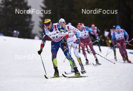 02.01.2016, Lenzerheide, Switzerland (SUI): Adrien Backscheider (FRA) - FIS world cup cross-country, tour de ski, mass men, Lenzerheide (SUI). www.nordicfocus.com. © Felgenhauer/NordicFocus. Every downloaded picture is fee-liable.