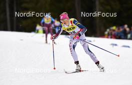 02.01.2016, Lenzerheide, Switzerland (SUI): Elizabeth Stephen (USA) - FIS world cup cross-country, tour de ski, mass women, Lenzerheide (SUI). www.nordicfocus.com. © Felgenhauer/NordicFocus. Every downloaded picture is fee-liable.