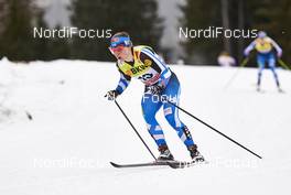 02.01.2016, Lenzerheide, Switzerland (SUI): Krista Parmakoski (FIN) - FIS world cup cross-country, tour de ski, mass women, Lenzerheide (SUI). www.nordicfocus.com. © Felgenhauer/NordicFocus. Every downloaded picture is fee-liable.
