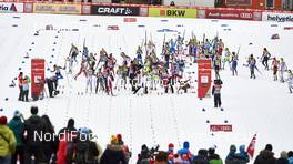 02.01.2016, Lenzerheide, Switzerland (SUI): athlete's walk in    - FIS world cup cross-country, tour de ski, mass women, Lenzerheide (SUI). www.nordicfocus.com. © Felgenhauer/NordicFocus. Every downloaded picture is fee-liable.