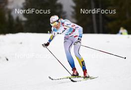 02.01.2016, Lenzerheide, Switzerland (SUI): Stina Nilsson (SWE) - FIS world cup cross-country, tour de ski, mass women, Lenzerheide (SUI). www.nordicfocus.com. © Felgenhauer/NordicFocus. Every downloaded picture is fee-liable.