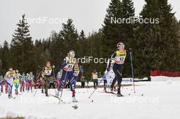 02.01.2016, Lenzerheide, Switzerland (SUI): Alena Prochazkova (SVK), Hanna Kolb (GER), Lucia Scardoni (ITA), Nadine Faehndrich (SUI), (l-r)  - FIS world cup cross-country, tour de ski, mass women, Lenzerheide (SUI). www.nordicfocus.com. © Felgenhauer/NordicFocus. Every downloaded picture is fee-liable.