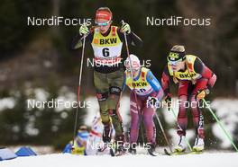 02.01.2016, Lenzerheide, Switzerland (SUI): Hanna Kolb (GER), Nathalie Schwarz (AUT), (l-r)  - FIS world cup cross-country, tour de ski, mass women, Lenzerheide (SUI). www.nordicfocus.com. © Felgenhauer/NordicFocus. Every downloaded picture is fee-liable.