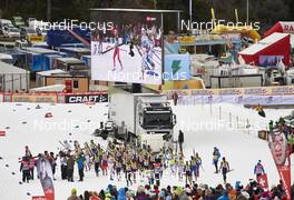02.01.2016, Lenzerheide, Switzerland (SUI): athlete's walk in    - FIS world cup cross-country, tour de ski, mass women, Lenzerheide (SUI). www.nordicfocus.com. © Felgenhauer/NordicFocus. Every downloaded picture is fee-liable.