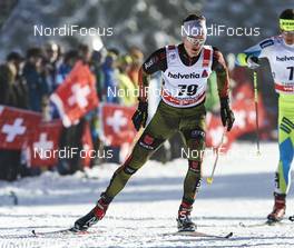 03.01.2016, Lenzerheide, Switzerland (SUI): Andy Kuehne (GER) - FIS world cup cross-country, tour de ski, pursuit men, Lenzerheide (SUI). www.nordicfocus.com. © Felgenhauer/NordicFocus. Every downloaded picture is fee-liable.