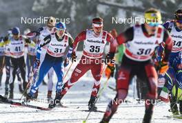 03.01.2016, Lenzerheide, Switzerland (SUI): Ivan Babikov (CAN) - FIS world cup cross-country, tour de ski, pursuit men, Lenzerheide (SUI). www.nordicfocus.com. © Felgenhauer/NordicFocus. Every downloaded picture is fee-liable.