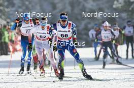 03.01.2016, Lenzerheide, Switzerland (SUI): Ivan Perrillat Boiteux (FRA) - FIS world cup cross-country, tour de ski, pursuit men, Lenzerheide (SUI). www.nordicfocus.com. © Felgenhauer/NordicFocus. Every downloaded picture is fee-liable.