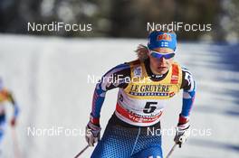 03.01.2016, Lenzerheide, Switzerland (SUI): Anne Kylloenen (FIN) - FIS world cup cross-country, tour de ski, pursuit women, Lenzerheide (SUI). www.nordicfocus.com. © Felgenhauer/NordicFocus. Every downloaded picture is fee-liable.