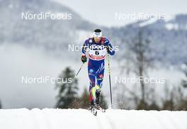 05.01.2016, Oberstdorf, Germany (GER): Robin Duvillard (FRA) - FIS world cup cross-country, tour de ski, individual sprint, Oberstdorf (GER). www.nordicfocus.com. © Felgenhauer/NordicFocus. Every downloaded picture is fee-liable.