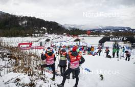 05.01.2016, Oberstdorf, Germany (GER): coaches looking down to the Erdinger Arena Oberstdorf   - FIS world cup cross-country, tour de ski, individual sprint, Oberstdorf (GER). www.nordicfocus.com. © Felgenhauer/NordicFocus. Every downloaded picture is fee-liable.