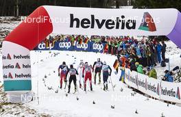 05.01.2016, Oberstdorf, Germany (GER): athletes in the uphill   - FIS world cup cross-country, tour de ski, individual sprint, Oberstdorf (GER). www.nordicfocus.com. © Felgenhauer/NordicFocus. Every downloaded picture is fee-liable.