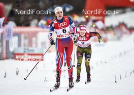 05.01.2016, Oberstdorf, Germany (GER): Heidi Weng (NOR), Sandra Ringwald (GER), (l-r)  - FIS world cup cross-country, tour de ski, individual sprint, Oberstdorf (GER). www.nordicfocus.com. © Felgenhauer/NordicFocus. Every downloaded picture is fee-liable.