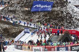 06.01.2016, Oberstdorf, Germany (GER): the first group leaves the stadium   - FIS world cup cross-country, tour de ski, mass men, Oberstdorf (GER). www.nordicfocus.com. © Felgenhauer/NordicFocus. Every downloaded picture is fee-liable.