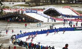 06.01.2016, Oberstdorf, Germany (GER): the men's first downhill   - FIS world cup cross-country, tour de ski, mass men, Oberstdorf (GER). www.nordicfocus.com. © Felgenhauer/NordicFocus. Every downloaded picture is fee-liable.