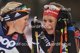 06.01.2016, Oberstdorf, Germany (GER): Monique Siegel (GER), Lucia Anger (GER), (l-r)  - FIS world cup cross-country, tour de ski, mass women, Oberstdorf (GER). www.nordicfocus.com. © Felgenhauer/NordicFocus. Every downloaded picture is fee-liable.